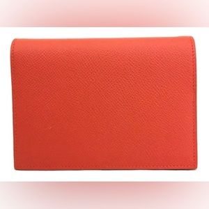 SOLD Authentic Hermes Agenda Veau Epsom Leather Notebook Cover / Passport Cover